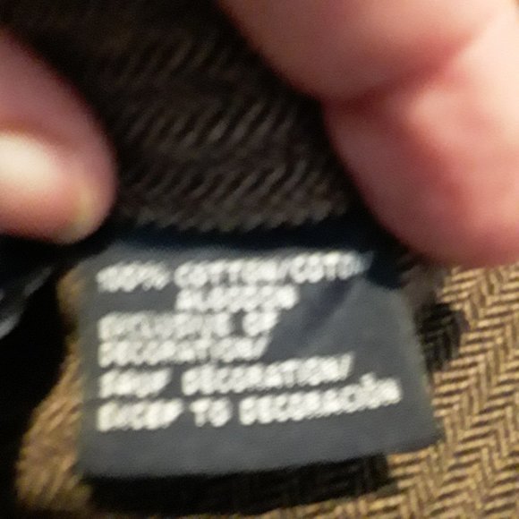 NWOT Tommy Hilfiger brown herringbone shirt - Picture 10 of 10